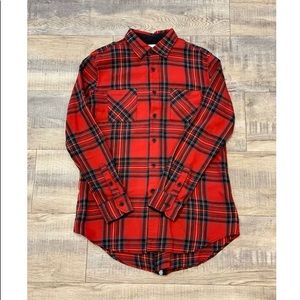 Fear of God flannel with zipper in back